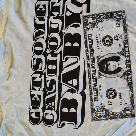 Size Medium Katy Perry Kitty Purry Tee Shirt 1 of 3 - Picture 8 of 8